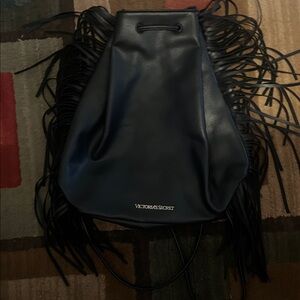 Black Victoria Secret backpack